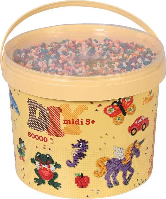 Hama 181-303 - Halloween - 30000 Stk Midi Perler 6 Plader