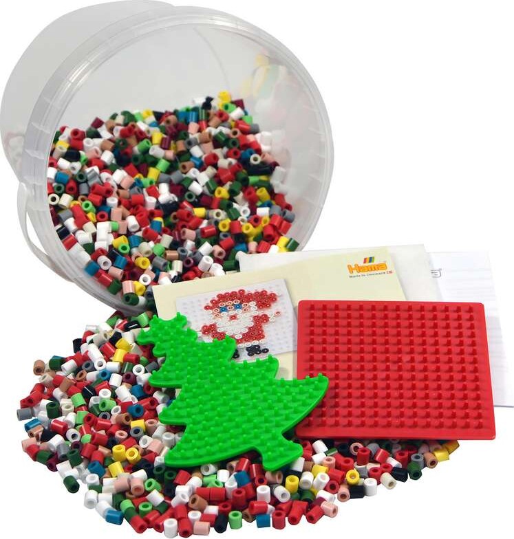 Hama 2045 - Diy Midi Juleperler - 4000 Perler Og 2 Stiftplader