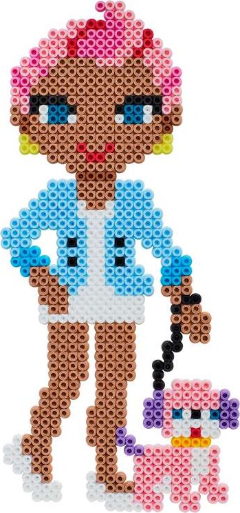 Hama Midi Perler - Smarte Piger Perlesæt - 4000 Perler - 3159