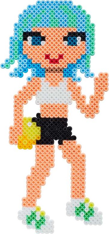 Hama Midi Perler - Smarte Piger Perlesæt - 4000 Perler - 3159