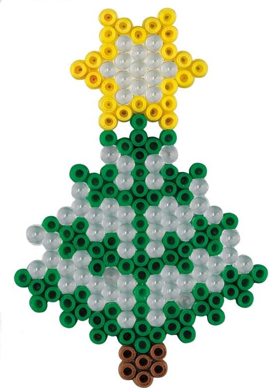 Hama Mini Perlesæt - Julepynt Perleplade Og 2000 Perler - 5514