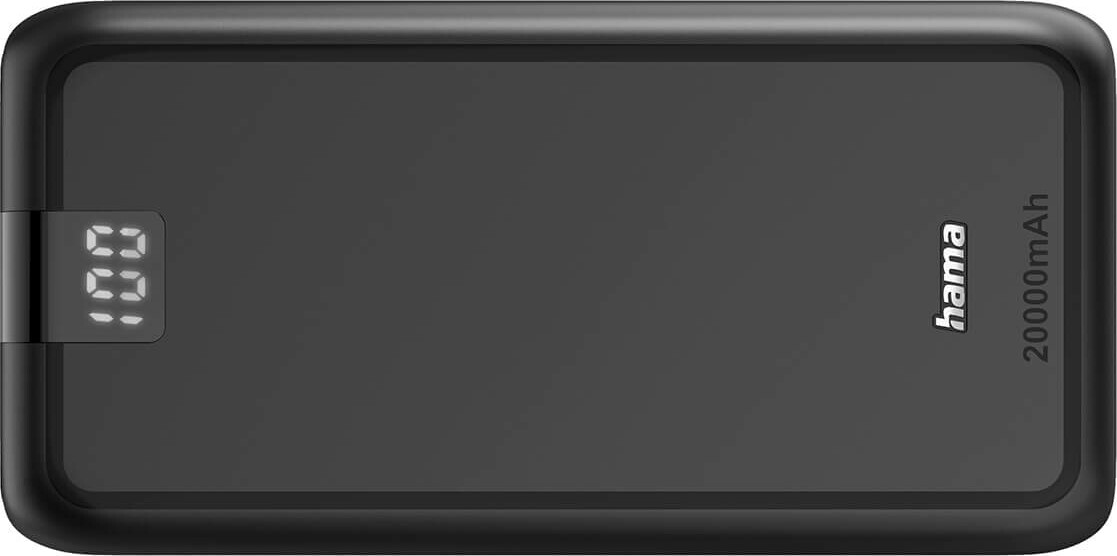 Hama - Powerbank 20000Mah 2Xusb-A 1Xusb-C Anthracite