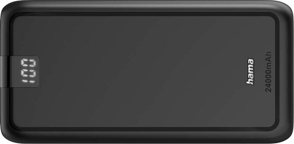 Hama - Powerbank 24000Mah 2Xusb-A 1Xusb-C Anthracite
