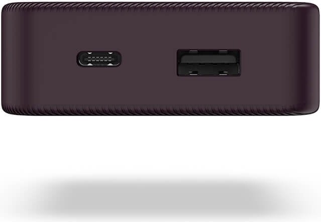 Hama Powerbank 10000 Mah - Usb-C Usb-A - Colour 10 - Plum