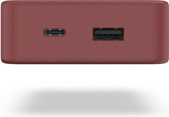 Hama Powerbank 20000 Mah - Usb-C Usb-A - Colour 20 - Rød