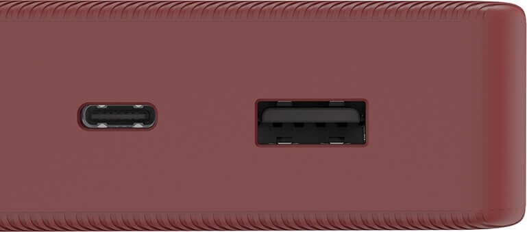 Hama Powerbank 20000 Mah - Usb-C Usb-A - Colour 20 - Rød