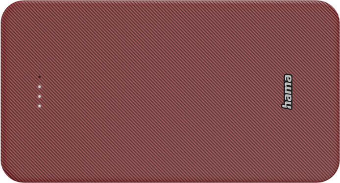 Hama Powerbank 20000 Mah - Usb-C Usb-A - Colour 20 - Rød