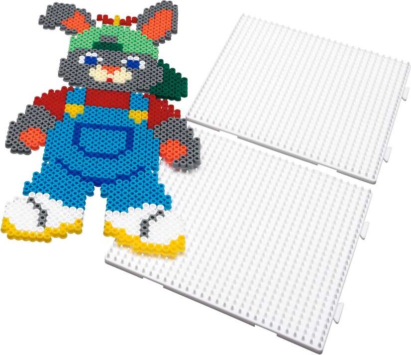 Hama Midi Perleplader - Firkantede - 15X15 Cm - 2 Stk - 234 - 4458Tr