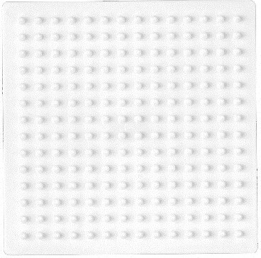 Hama Midi Perleplade - Firkant Stiftplade - 7 5X7 5 Cm - 220