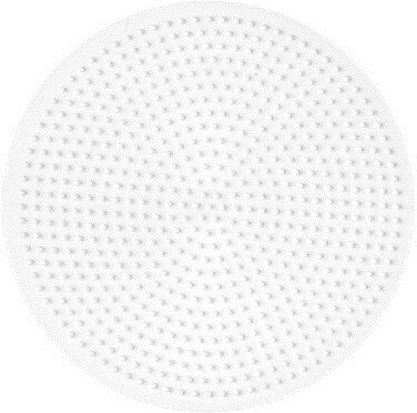 Hama Midi Perleplade - Rund Stiftplade - Ø15 5 Cm - 221
