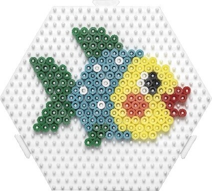 Hama Midi Perleplade - Samle Sekskant - Medium 12 5X11 5 Cm - 329