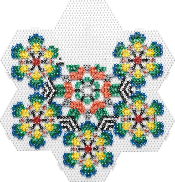 Hama Midi Perleplade - Samle Sekskant - Medium 12 5X11 5 Cm - 329