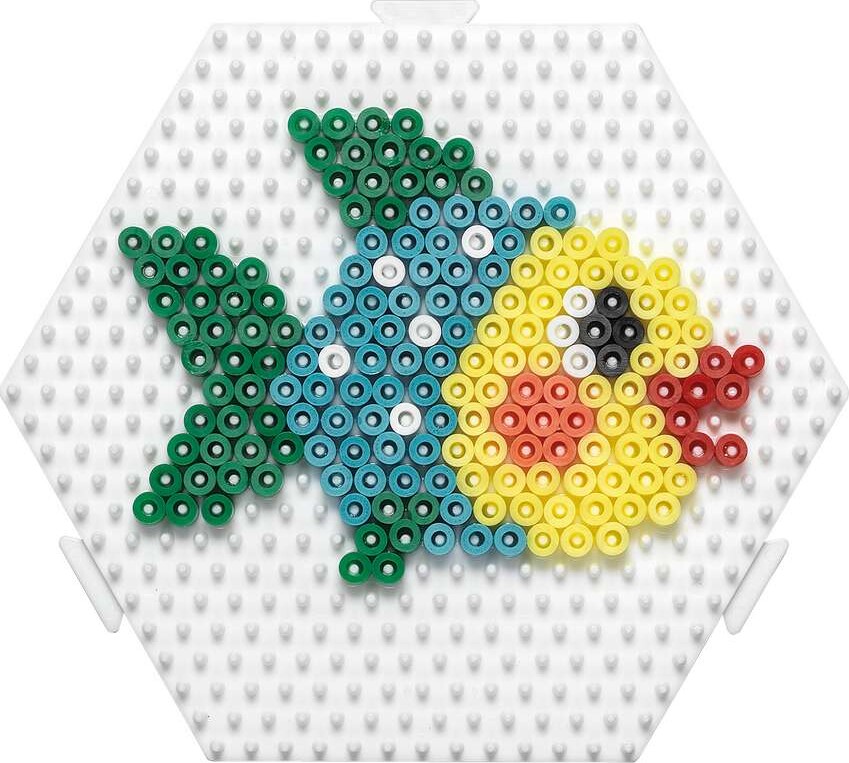 Hama Midi Perleplade - Samle Sekskant - Medium 12 5X11 5 Cm - 329