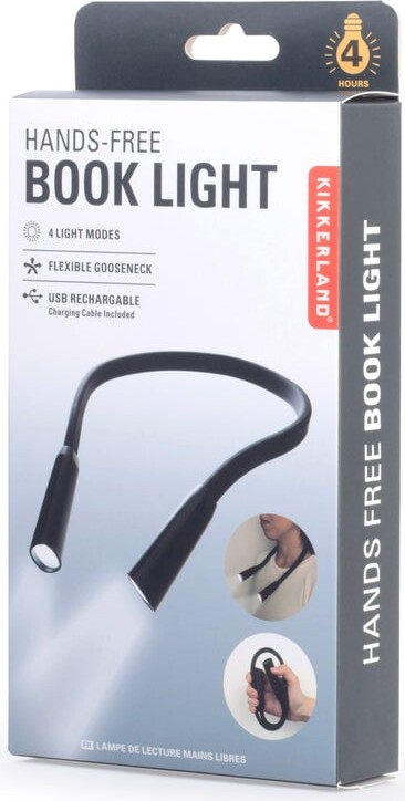 Læselampe - Genopladelig Ledningsfri - 4 Timer
