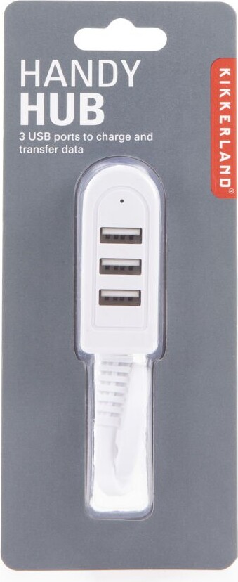 Kikkerland - Usb Hub - Mini - 3 Porte
