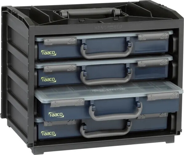 Raaco - Handybox Til 4 Multicases - 37 6X26 5X31 Cm