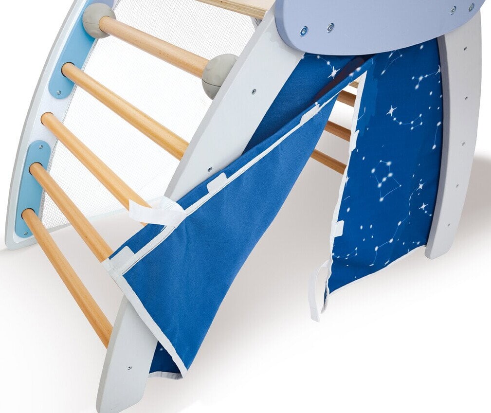 Hape - 4-In-1 Climb Slide Gym Set - Klatrestativ Til Børn