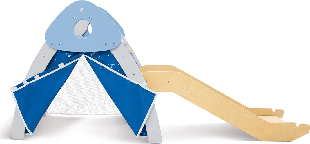 Hape - 4-In-1 Climb Slide Gym Set - Klatrestativ Til Børn