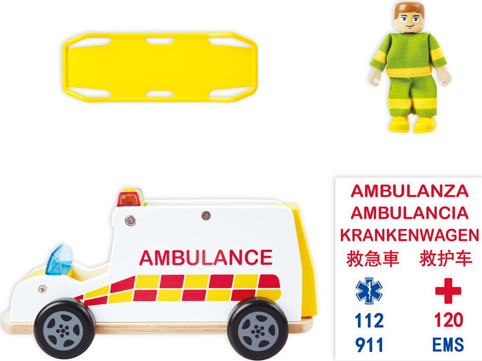 Hape - Ambulance Med Lyd