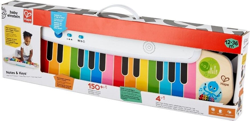 Hape - Baby Einstein - Legetøjs Keyboard Med Lyd
