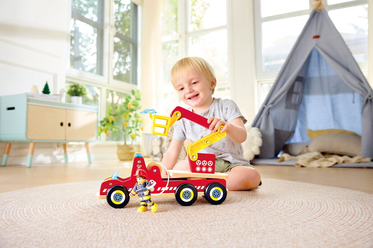 Hape - Brandbil Med Lyd