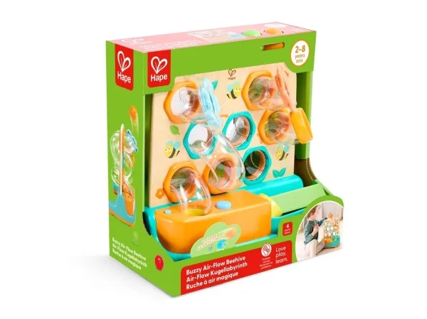 Hape E0540 - Buzzy Air-Flow Beehive - Elektronisk Kuglebane