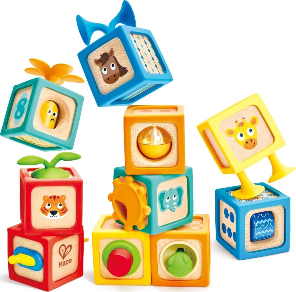 Hape - Delightful Discovery Blocks 87-0541