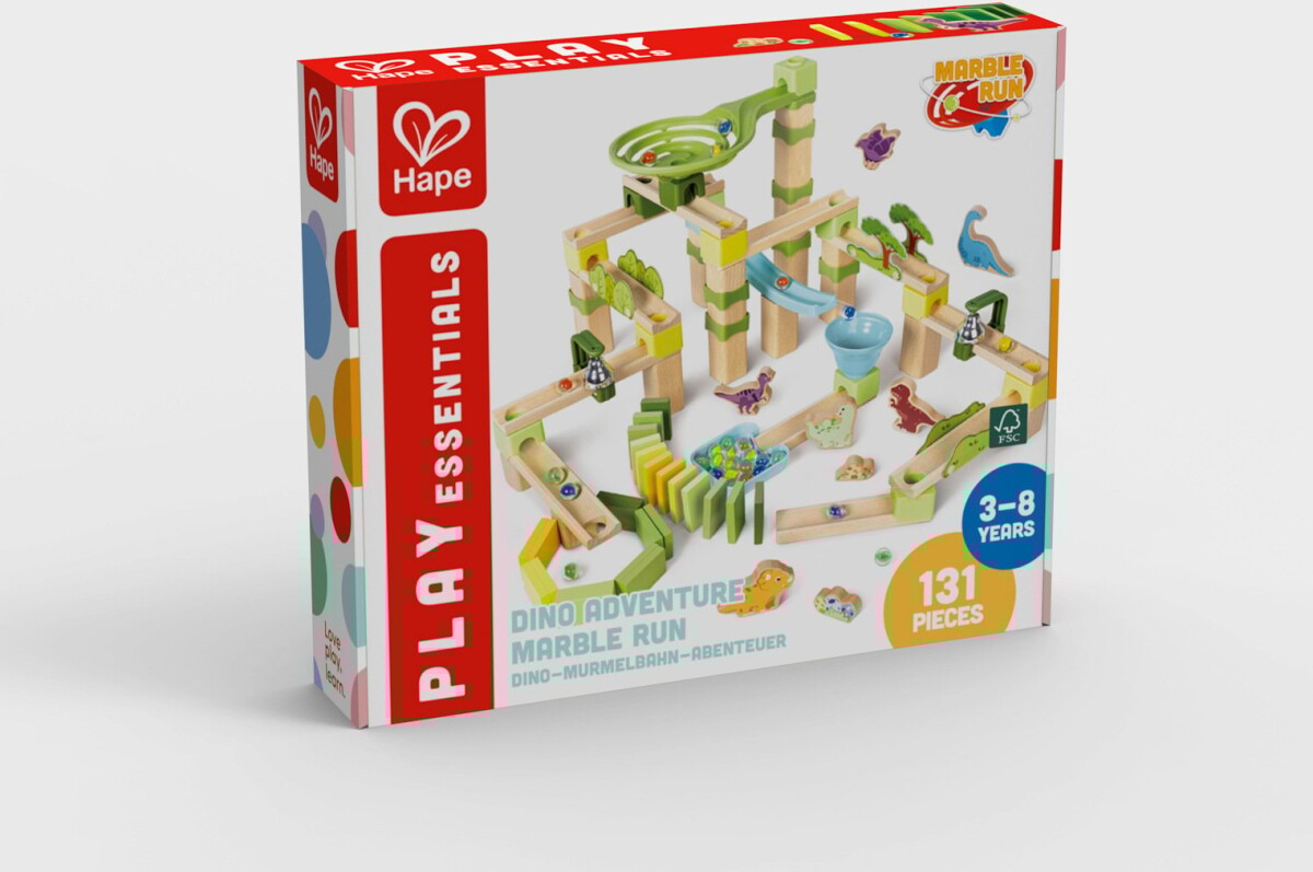 Hape - Dino Adventure Marble Run Kuglebane - Play Essentials