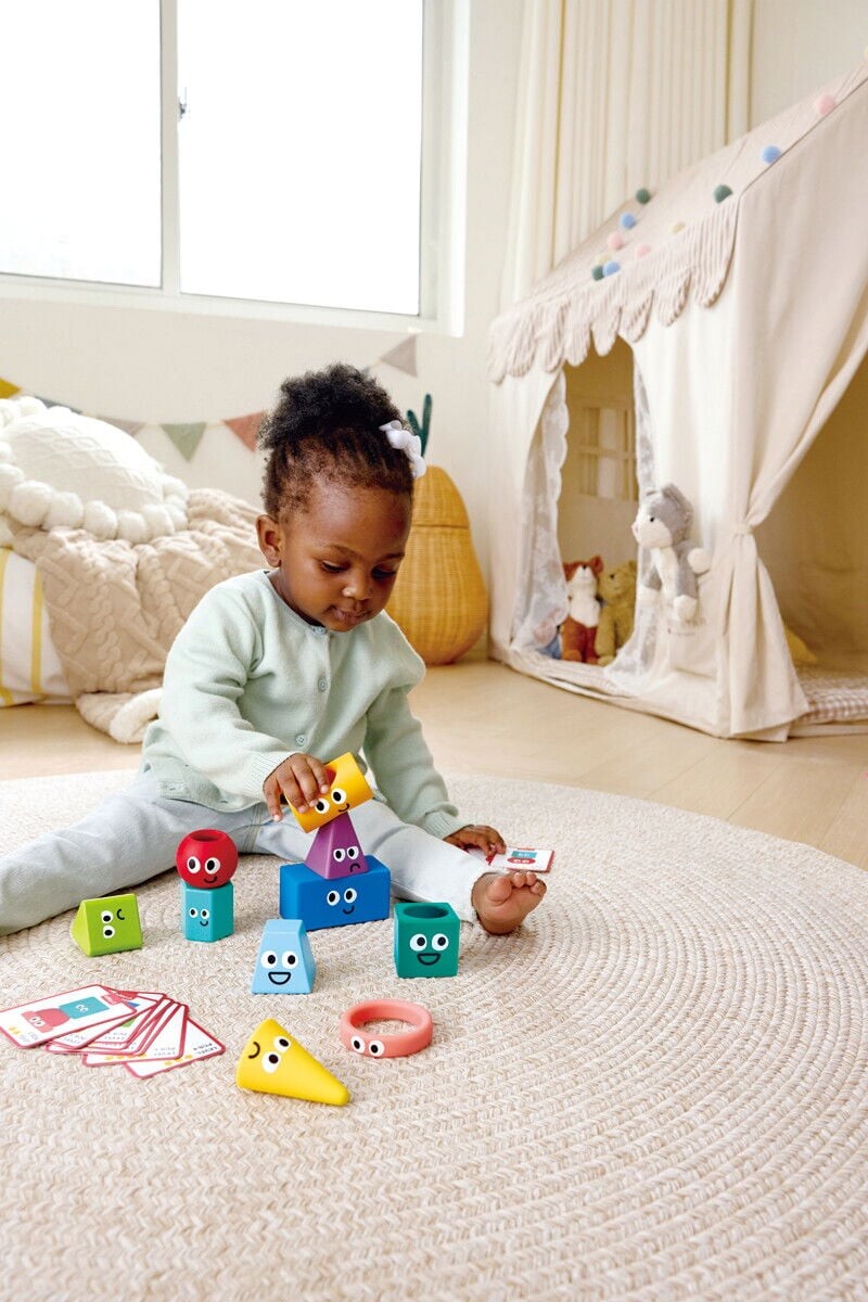 Hape - Scoot Around - Geometrisk Spatial Stabletårn