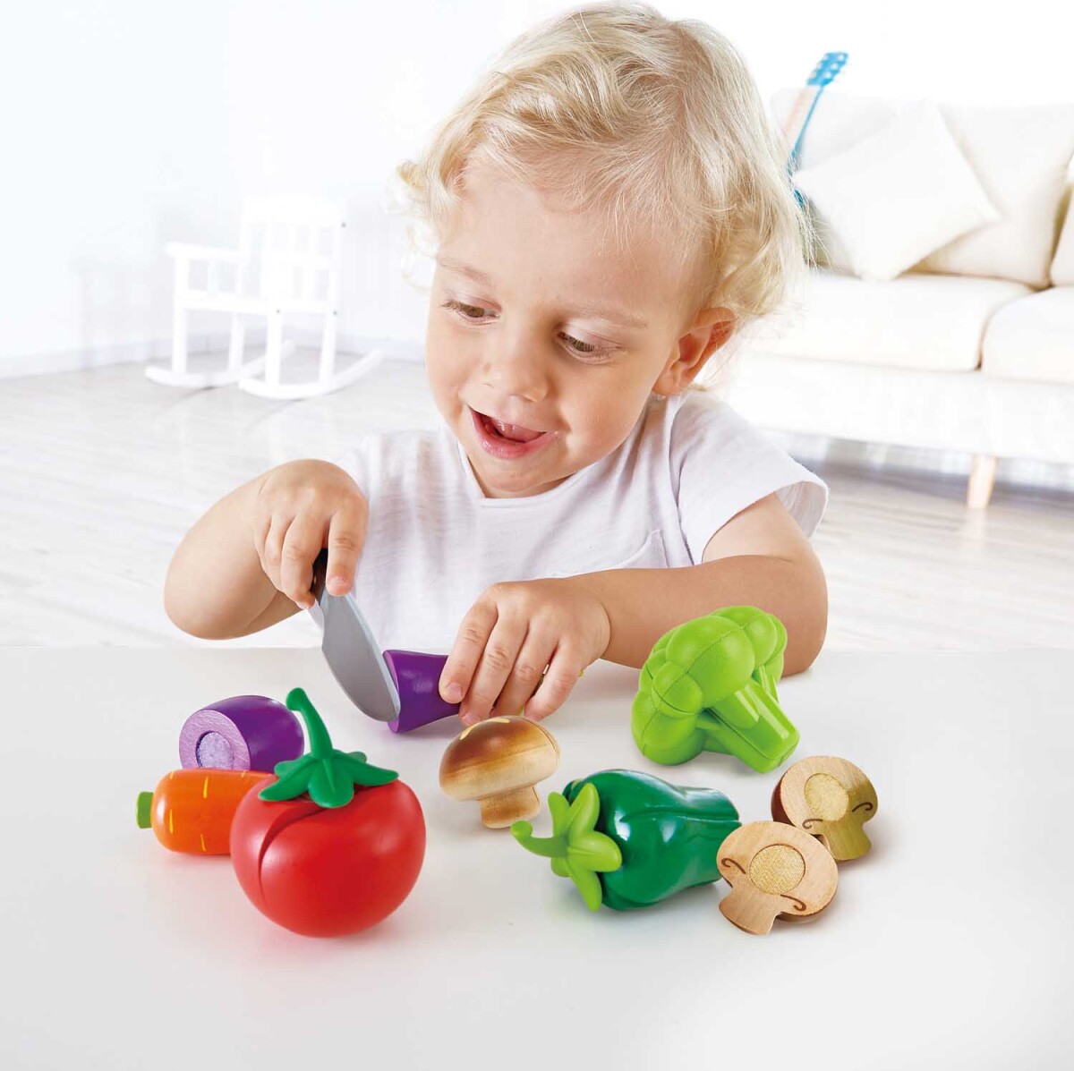 Hape Legemad - Grøntsager - 8 Dele