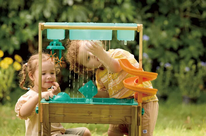 Hape - Multifunction Water Play Table - Vandlegebord - Nature Fun