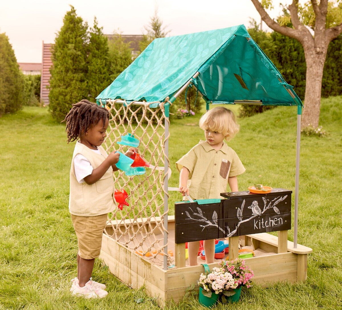 Hape - Multifunction Sandpit - Sandkasse - Nature Fun