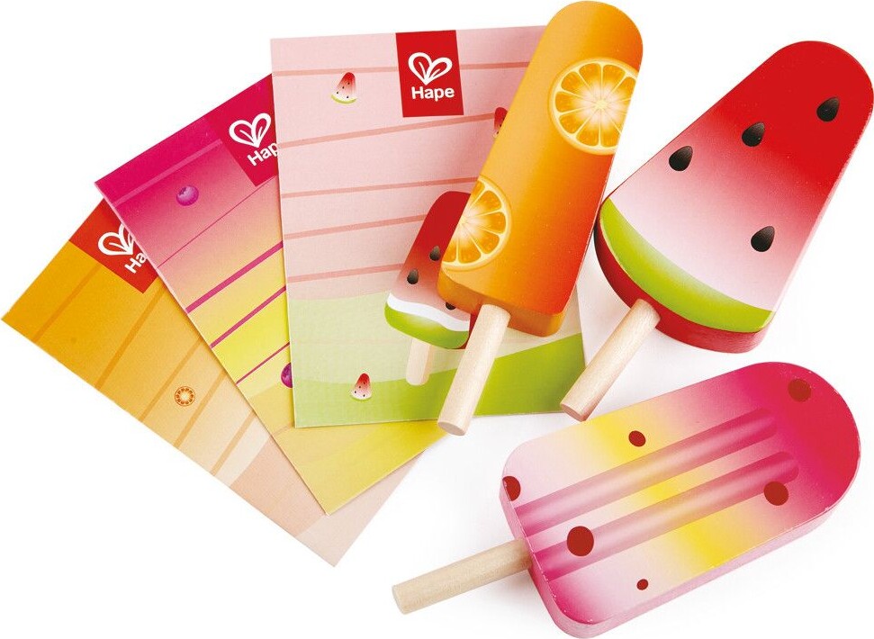Hape - Ispinde Legetøj - Perfect Popsicles - Love Play Learn