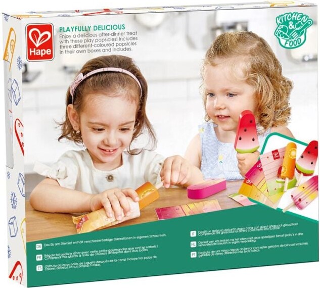 Hape - Ispinde Legetøj - Perfect Popsicles - Love Play Learn
