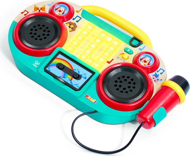 Hape E0703K - Pixelz Sing-Along Boombox - Karaokemaskine