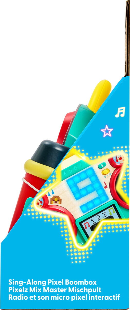 Hape E0703K - Pixelz Sing-Along Boombox - Karaokemaskine