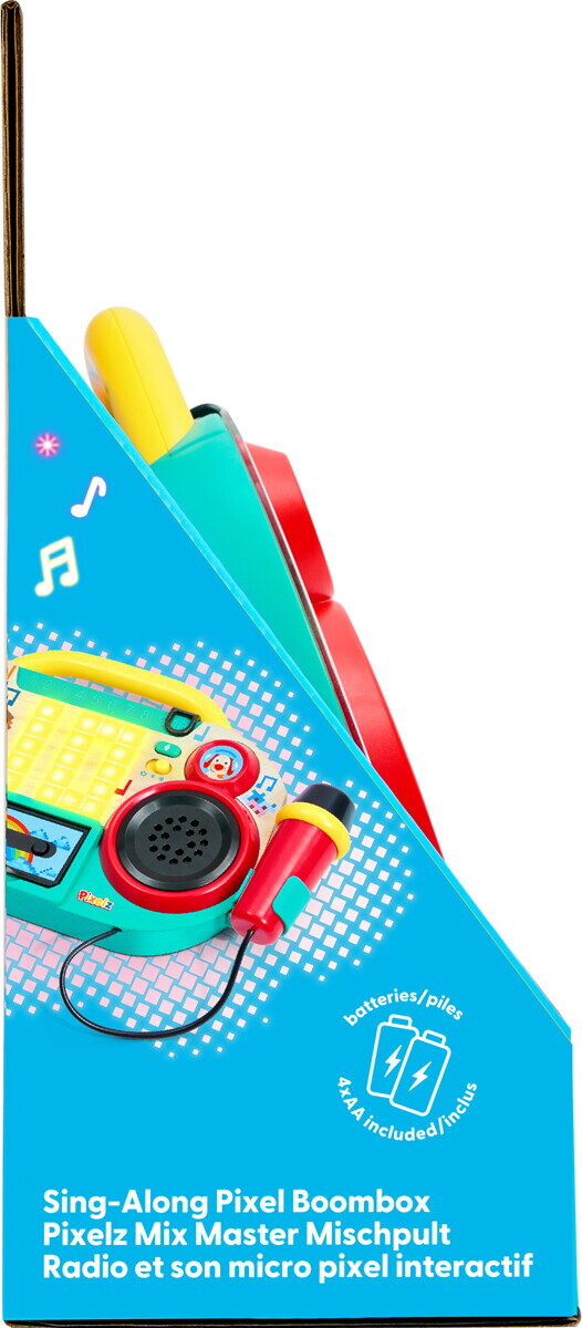 Hape E0703K - Pixelz Sing-Along Boombox - Karaokemaskine
