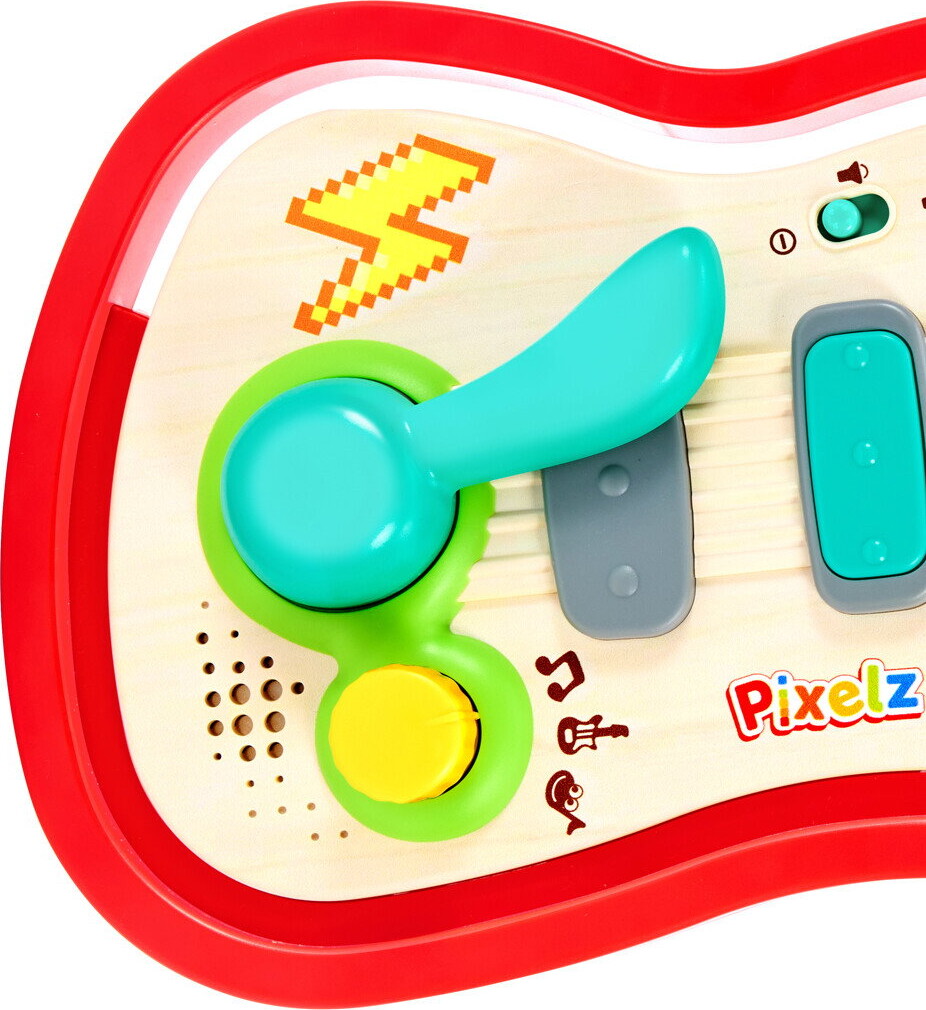 Hape - Pixelz Regnbue Rock Guitar