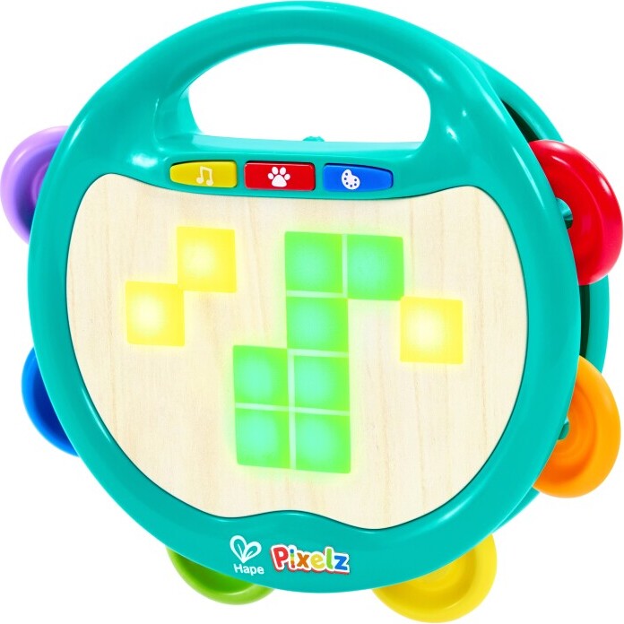 Hape - Pixelz Shake Tap Tamburin