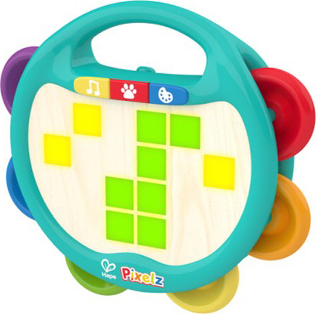 Hape - Pixelz Shake Tap Tamburin