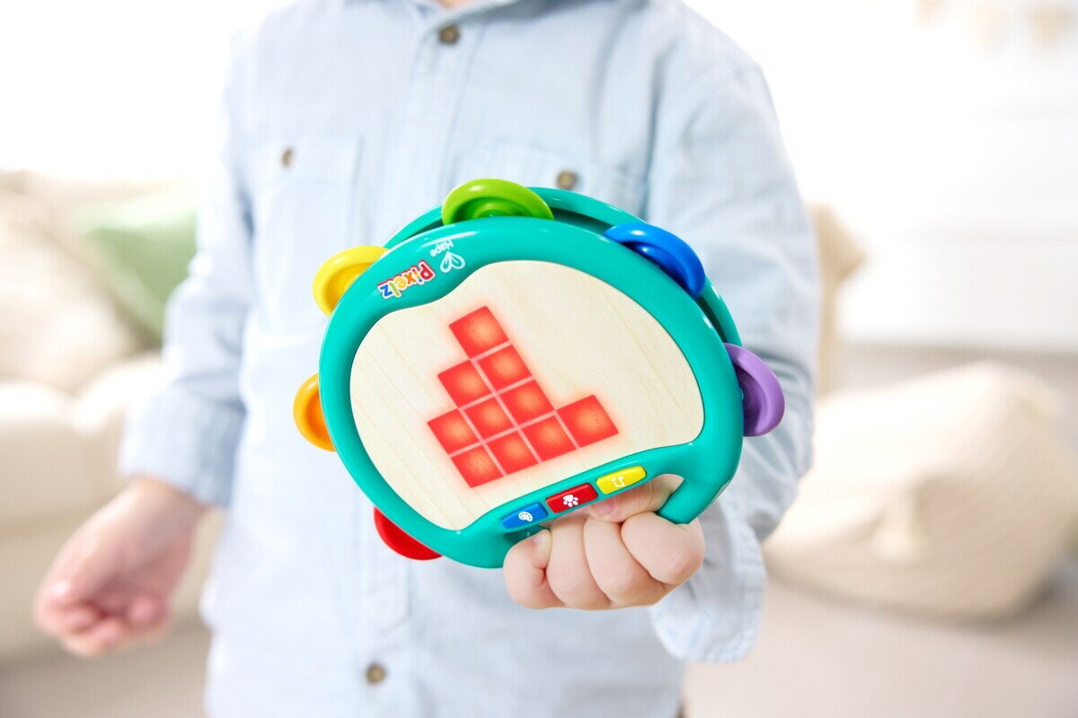Hape - Pixelz Shake Tap Tamburin