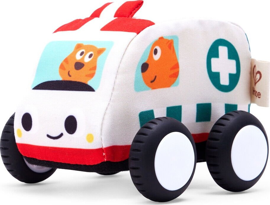 Hape - Pull-Back Plys Bilsæt