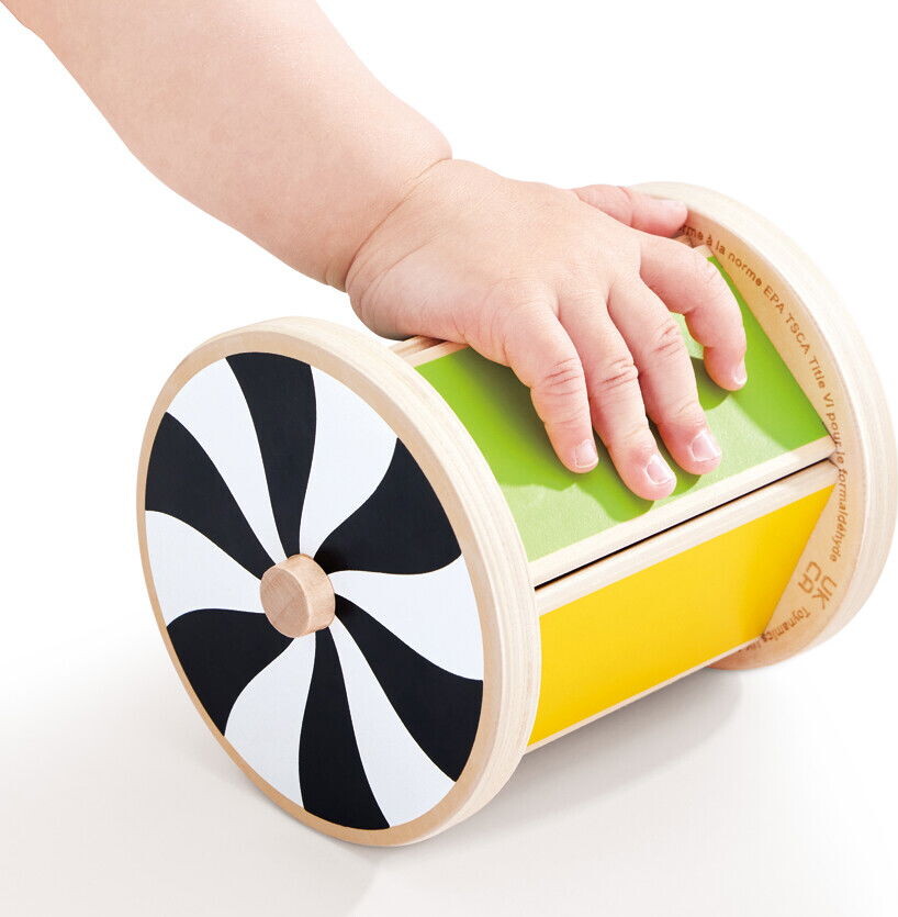 Hape - Stand-Alone Roll - Snurretromme Med Spejl