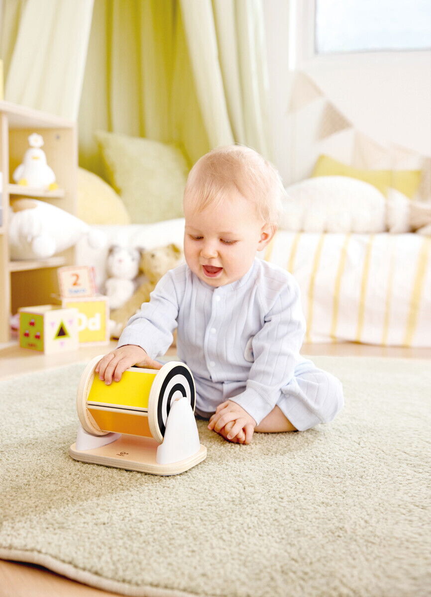 Hape - Stand-Alone Roll - Snurretromme Med Spejl