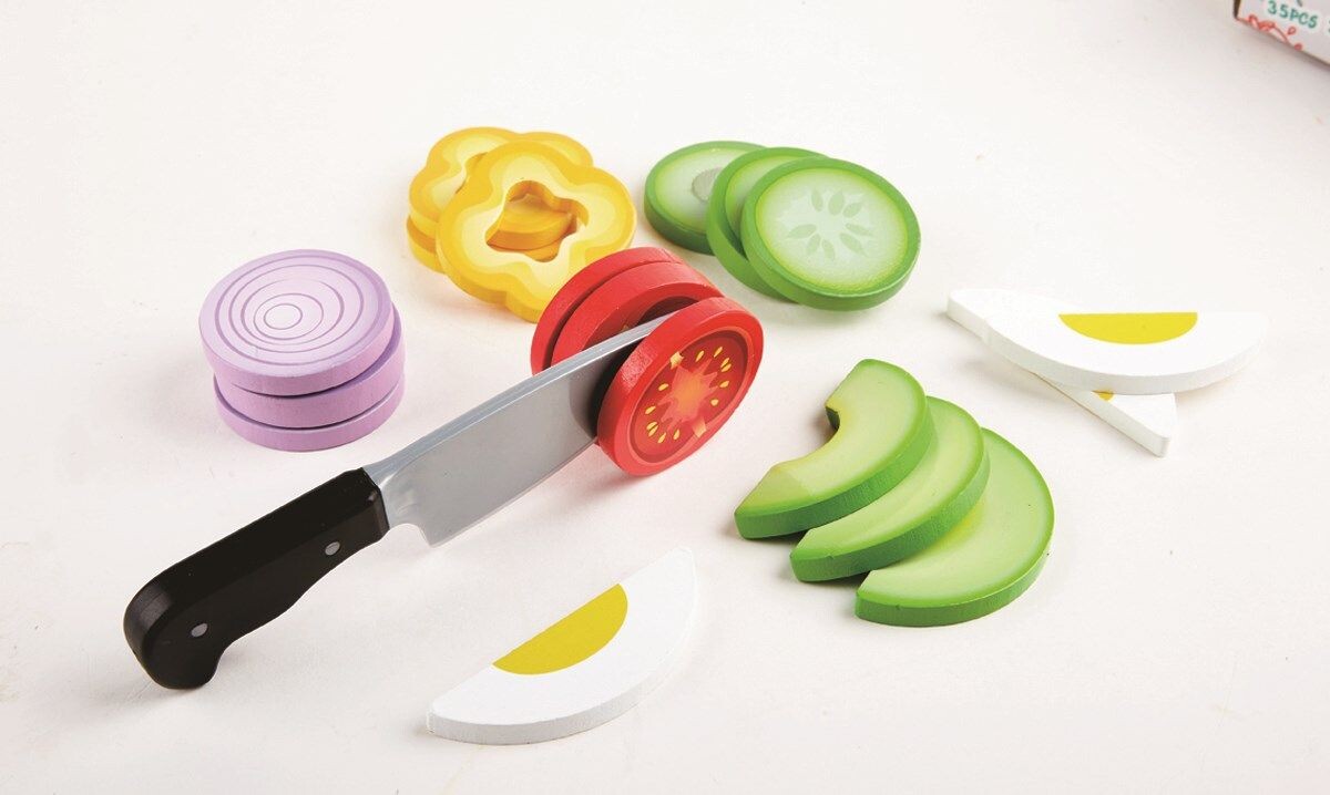 Hape - Salat Legesæt - 39 Dele