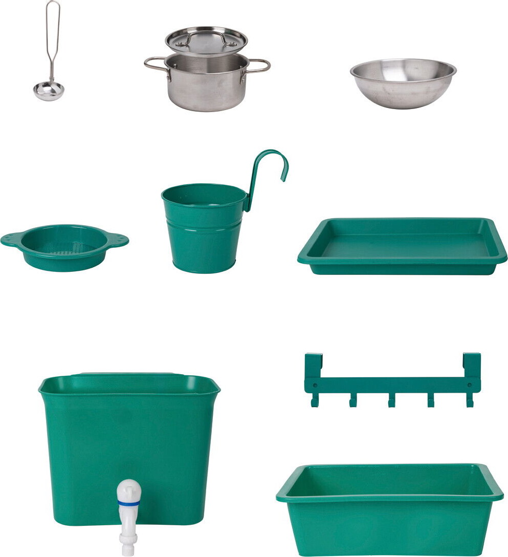 Hape - Mud Kitchen - Udendørs Legekøkken Til Børn - E3193