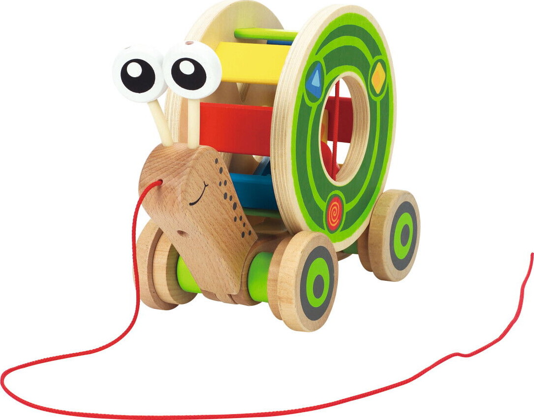Hape Trækdyr Puttekasse - Walk-A-Long Snail