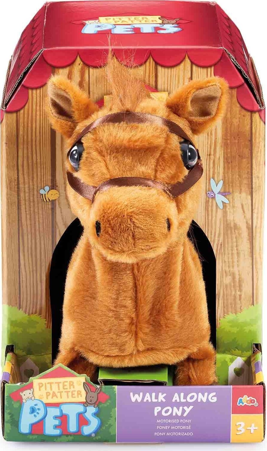 Happy Pets - Gående Plyspony - 31511150