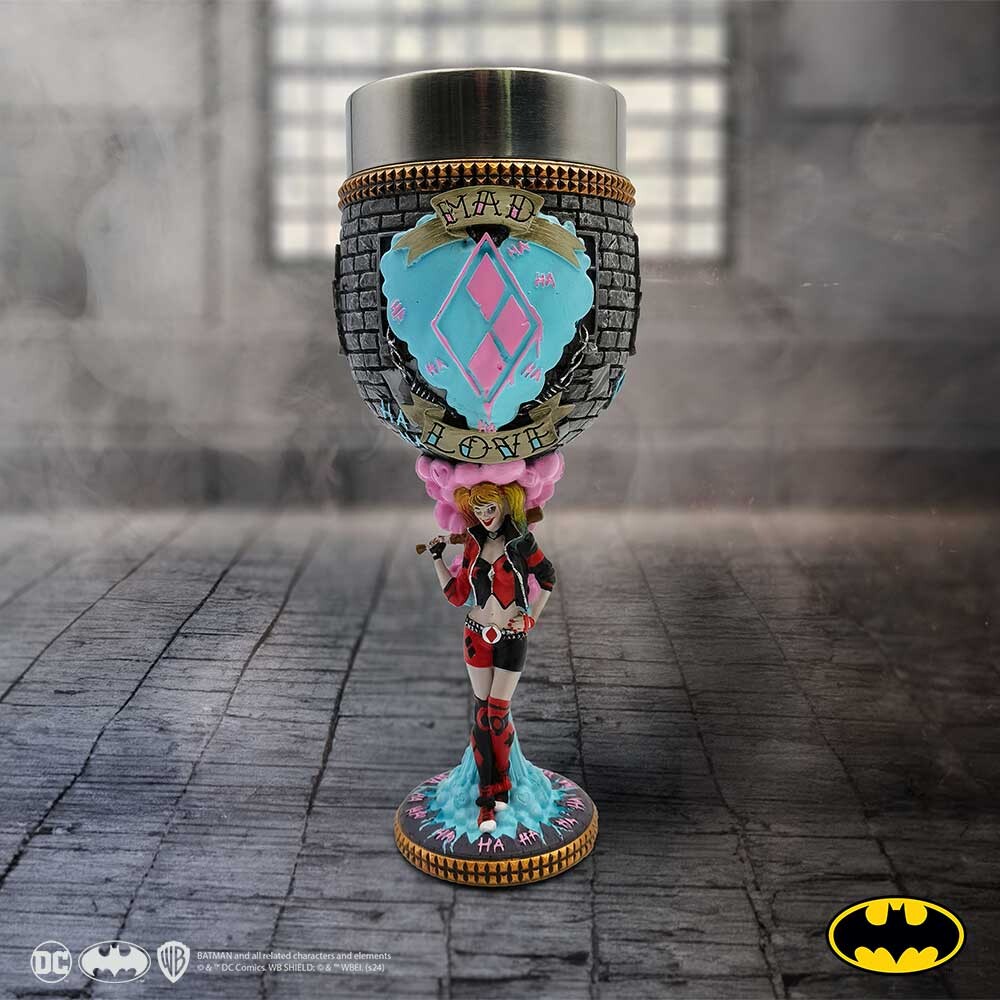 Harley Quinn Goblet - Dc Comics - Nemesis Now - 19 5 Cm
