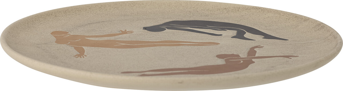 Bloomingville - Harlow Vægdekoration - Brun - Stentøj Keramik